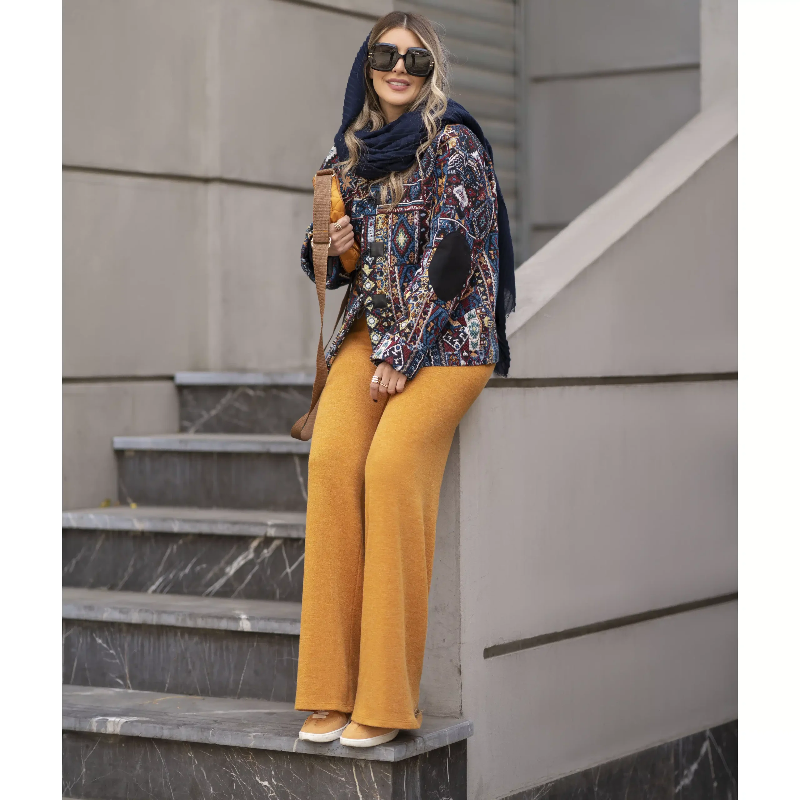 کت اسلیمی orange - تصویر 3