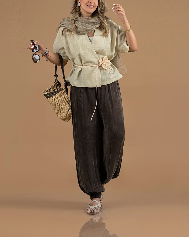 کت کیمونو گلی - Image 4